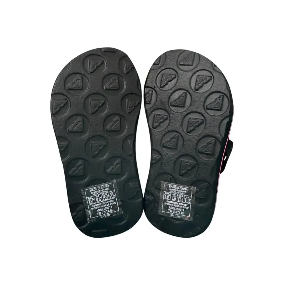 Roxy Toddler Girls Backstrap Flip Flop Sandals Size 5